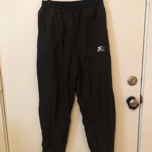 VINTAGE Starter Black Track Pants